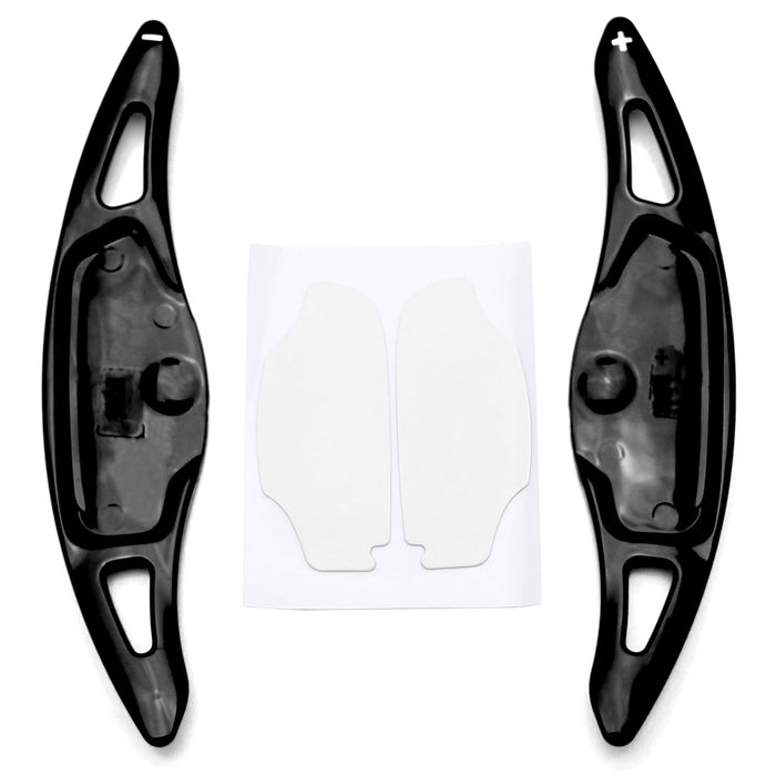 Piano Black Large Steering Wheel Paddle Shifter Kit For 2018-23 Kia Stinger K8
