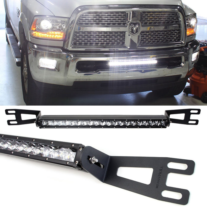 thumbnail image 2 of FOR 09-18 DODGE RAM 1500 2500 3500 FRONT BUMPER 2 of 10