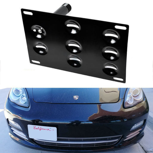 Bumper Tow Hook License Plate Mounting Bracket For 2010-2016 Porsche Panamera