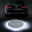 (1) 82mm Xenon White Emblem LED Background Light For BMW 1 3 5 7 Series X3 X5 X6