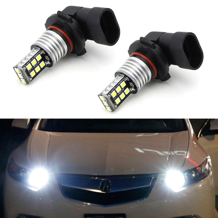 15-SMD LED 9005 High Beam Daytime Running Light Kit For Acura TSX 