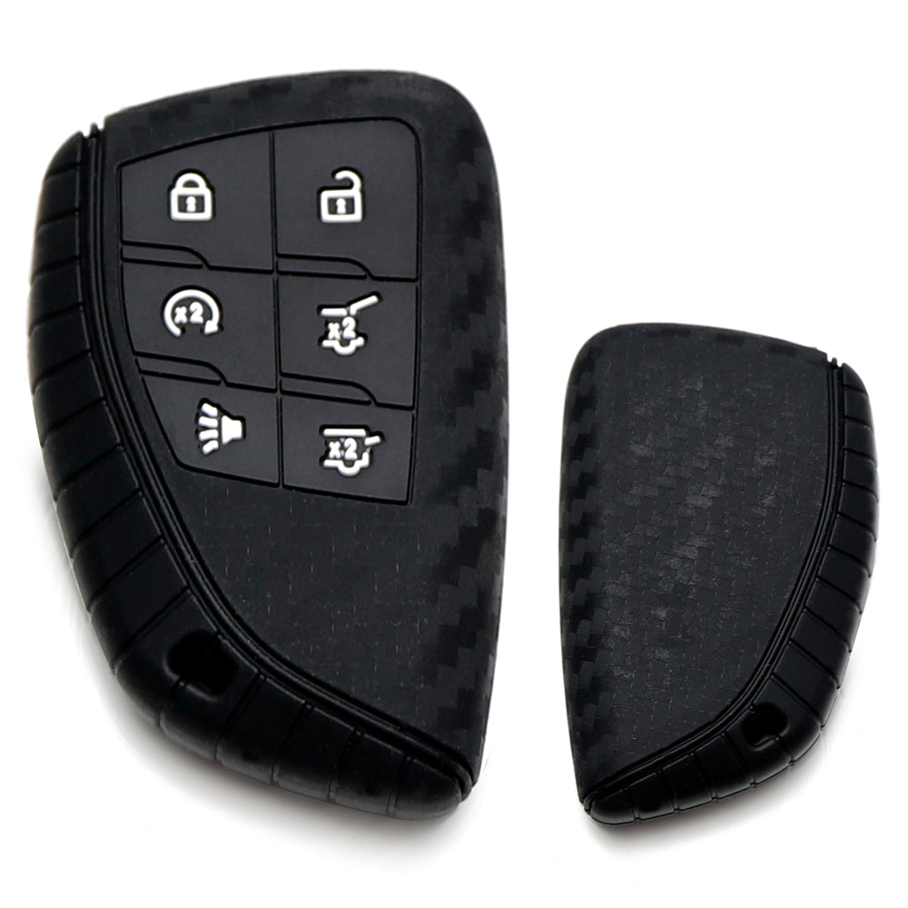 Metal Key Fob Cover Case for 2015-2020 Tahoe Yukon 2019-2021 Silverado Metal Key Fob Cover Case for 2015-2020 Tahoe Yukon 2019-2021 Silverado