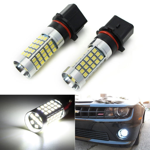 HID White 69-SMD P13W LED Bulbs For Fog Lights or Daytime Lamps Replacement