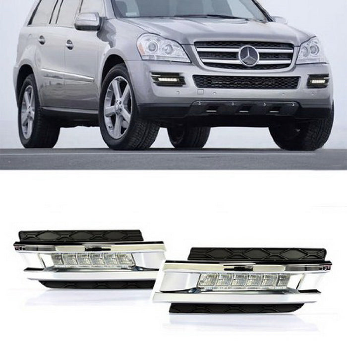 Direct Fit 12W LED Daytime Running Lights DRL For 2007-12 Mercedes