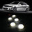 White 95" Brabus Style 45-LED Lights Under Car Puddle Lighting Ground Effect Kit
