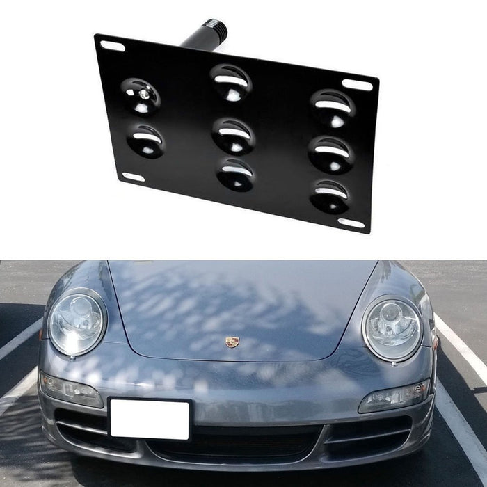 Porsche Car Model 200 Front License Plate Tag Holder Mounting Adapter Bumper Kit Bracket For Porsche (All Models) Quantity Discount (9.45$ To 5.60$)(each With 6 Screws 2 Built In Nuts) U2013 - Foto 6