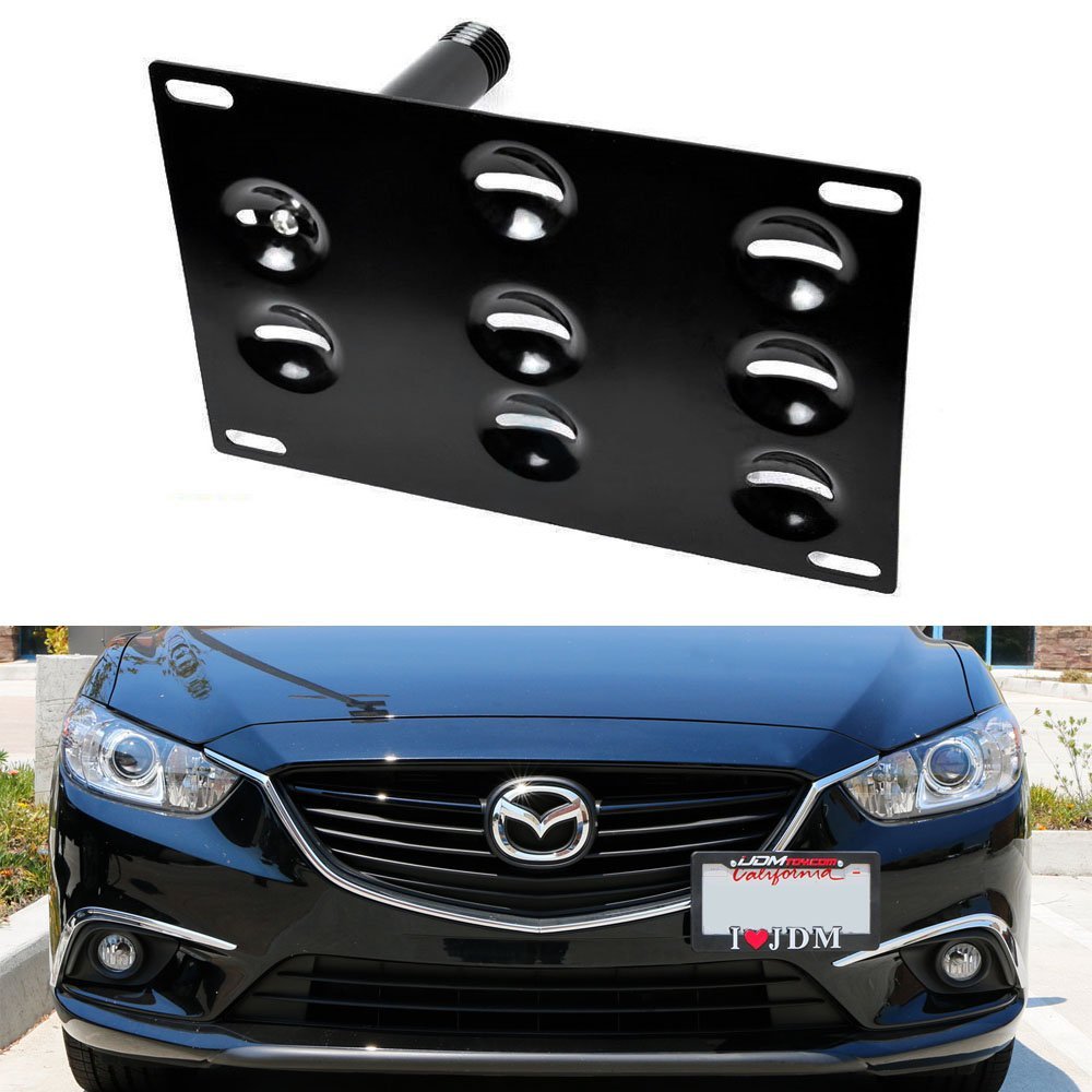 Bumper Tow Hook License Plate Mount Bracket Holder For Mazda3 Mazda6 C —  iJDMTOY.com