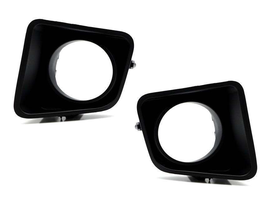OE-Spec Halogen/LED Fog Light Garnish Bezel Covers For 2014-2021 Toyota Tundra