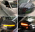 Smoke Lens Full LED Sequential Blink Side Mirror Light For Mercedes W204 C-Class
