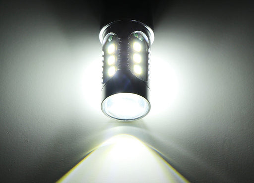 (2) Xenon White 15-SMD 3156 3157 LED Bulbs For Turn Signal, Brake, Backup Lights