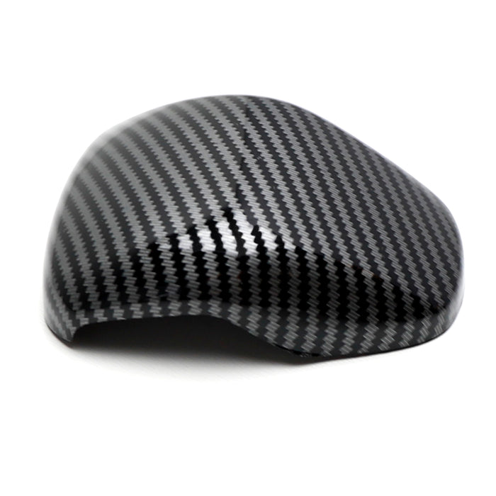 Gloss Black "Carbon Fiber" Pattern Shift Knob Cover For 2018-2023 Kia Stinger K8