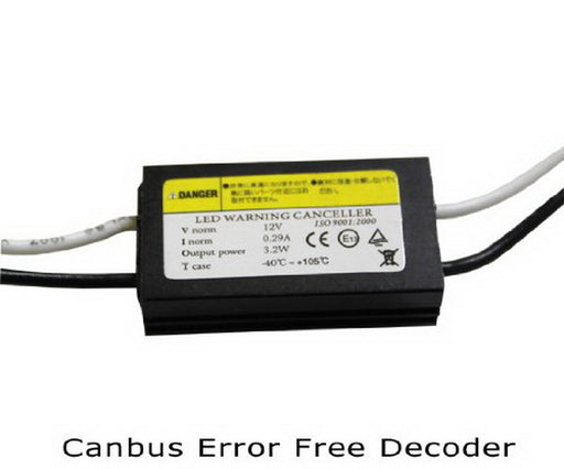 BA9 64132 64136 Error Free Wiring Adapters For LED Parking Lights, Backup Lights