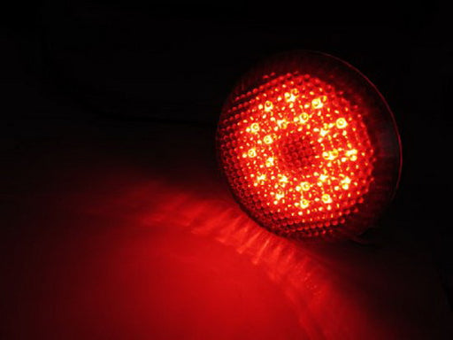 Red Lens 21-SMD LED Bumper Reflectors For Scion xB iQ Toyota Sienna Corolla