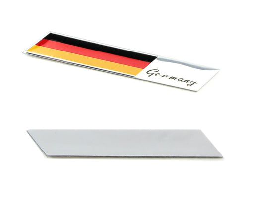 Aluminum Plate Germany Flag Emblem Badge For Car Front Grille Side Fender Trunk