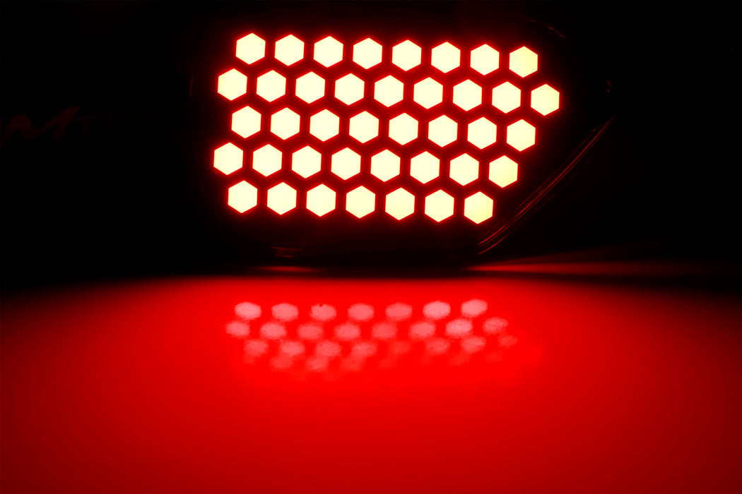 Full LED 3-In-1 Tail/Brake/Sequential Blink Bumper Reflex For 18-22 XV ...