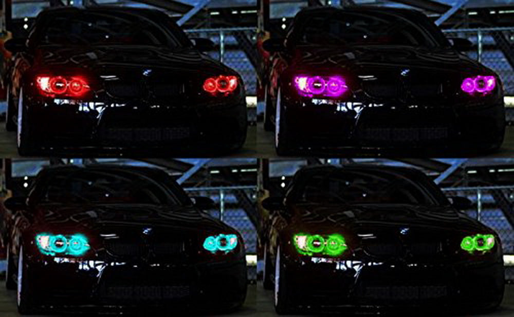 RGB Multi-Color Error Free BMW E92 H8 LED RGB Multi-Color Error Free BMW E92 H8 LED