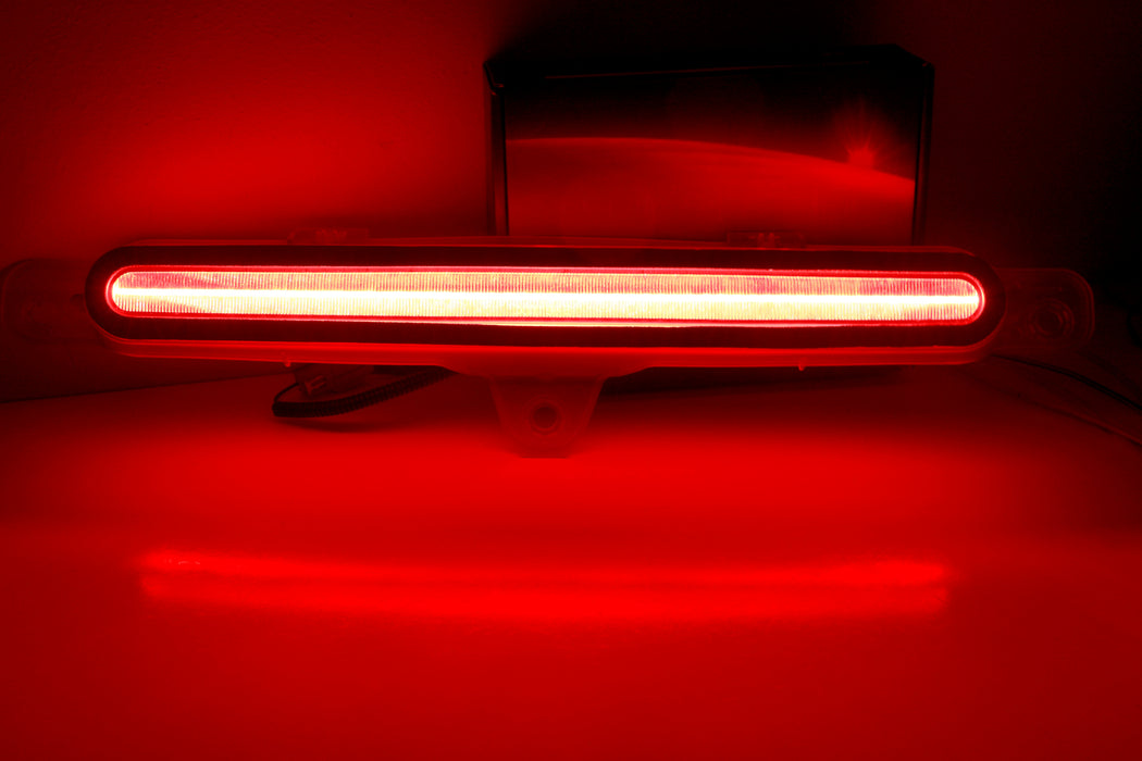 Dark Red Lens Full LED Trunk Lid/Spoiler Third Brake Light For 2010-2014 Mustang