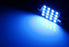 (2) Ultra Blue 1.50" 16-SMD 6418 C5W LED Bulbs For Car License Plate Lights