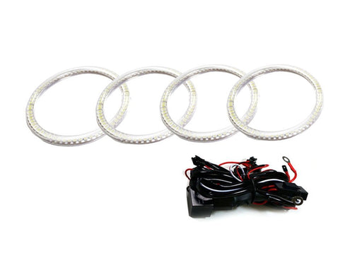 7000K Xenon White LED Angel Eye Halo Rings Kit For 2007-08 Acura TL or TL Type-S