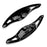 Piano Black Large Steering Wheel Paddle Shifter Kit For 2018-23 Kia Stinger K8