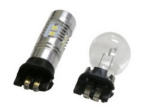 White Error Free PWY24W LED Bulbs For Audi VW Front Turn Signal Lights, DRL Lamp