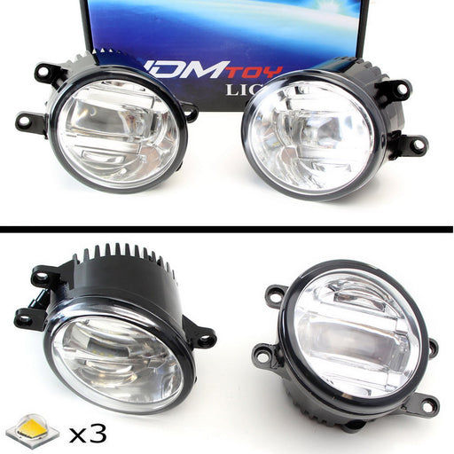 Direct Fit OEM Spec 15W CREE LED Projector Fog Lights Set For Toyota Lexus Scion