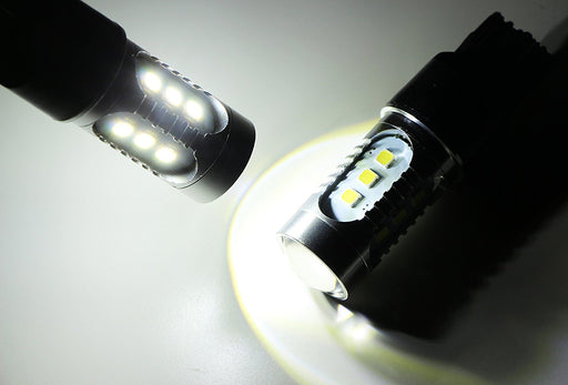 Xenon White High Power 15-SMD LED Bulbs For Fiat 500 Daytime Running Lights