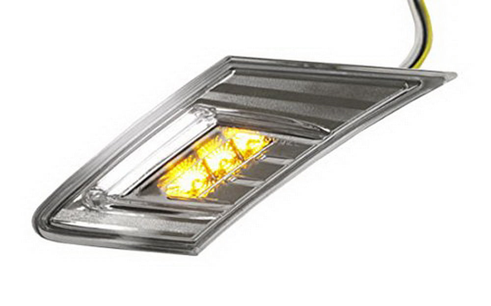 White/Amber LED Clear Lens Side Marker Blinker Lights For Scion FR-S Subaru BRZ