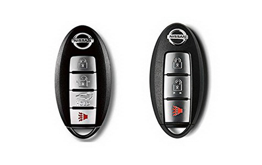 Exact Fit White Smart Key Fob Shell For Nissan Armada Rogue GT-R Murano