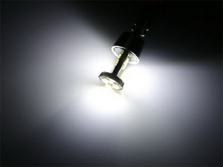 HID Match White 9-SMD CAN-bus Error Free 2825 W5W LED Parking Eyelid Light Bulbs