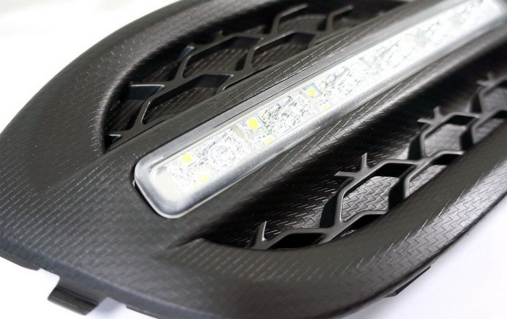 Direct Fit 15W White LED Daytime Running Lights DRL Kit For 2013-2016 Scion FR-S