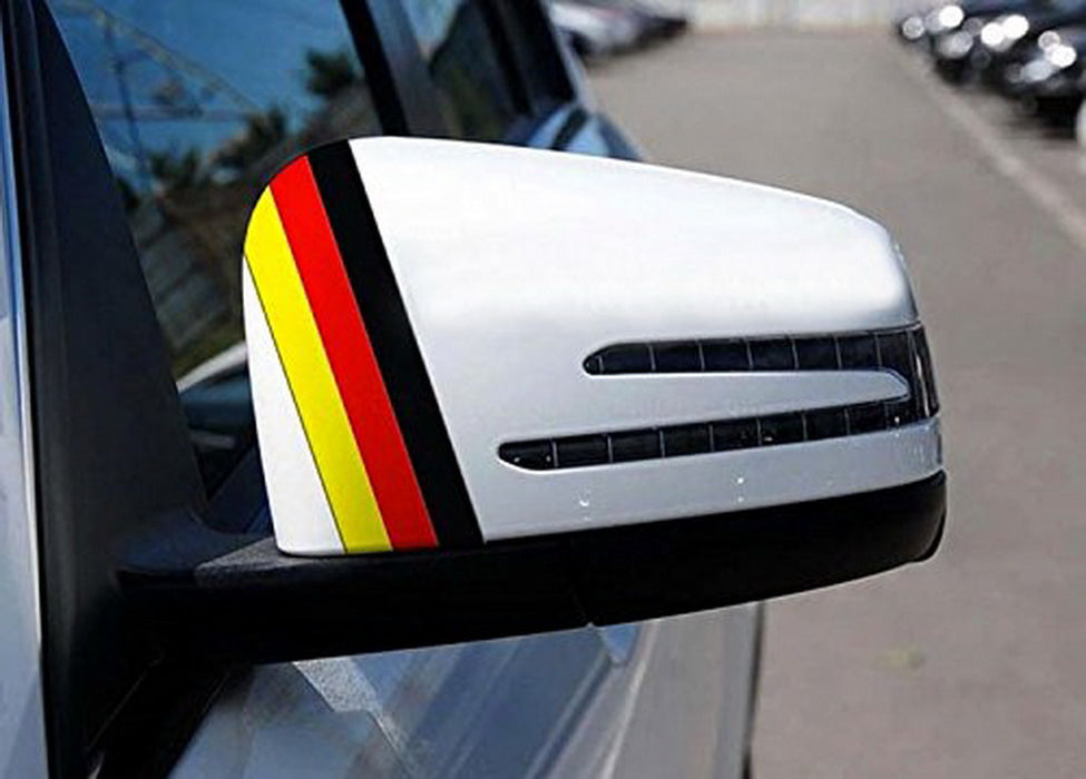 2pc 9" Euro Color Stripe Decal Stickers For Car Exterior or Interior Decoration