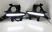 Direct Fit 20W LED Daytime Running Lights Fog Lamps For 14-16 Toyota Highlander