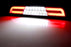 Dark Red Lens Double C-Ring Full LED High Mount Third Brake Light For 99-16 F250