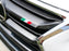 Aluminum Plate Italian Flag Emblem Badge For Car Front Grille Side Fender Trunk