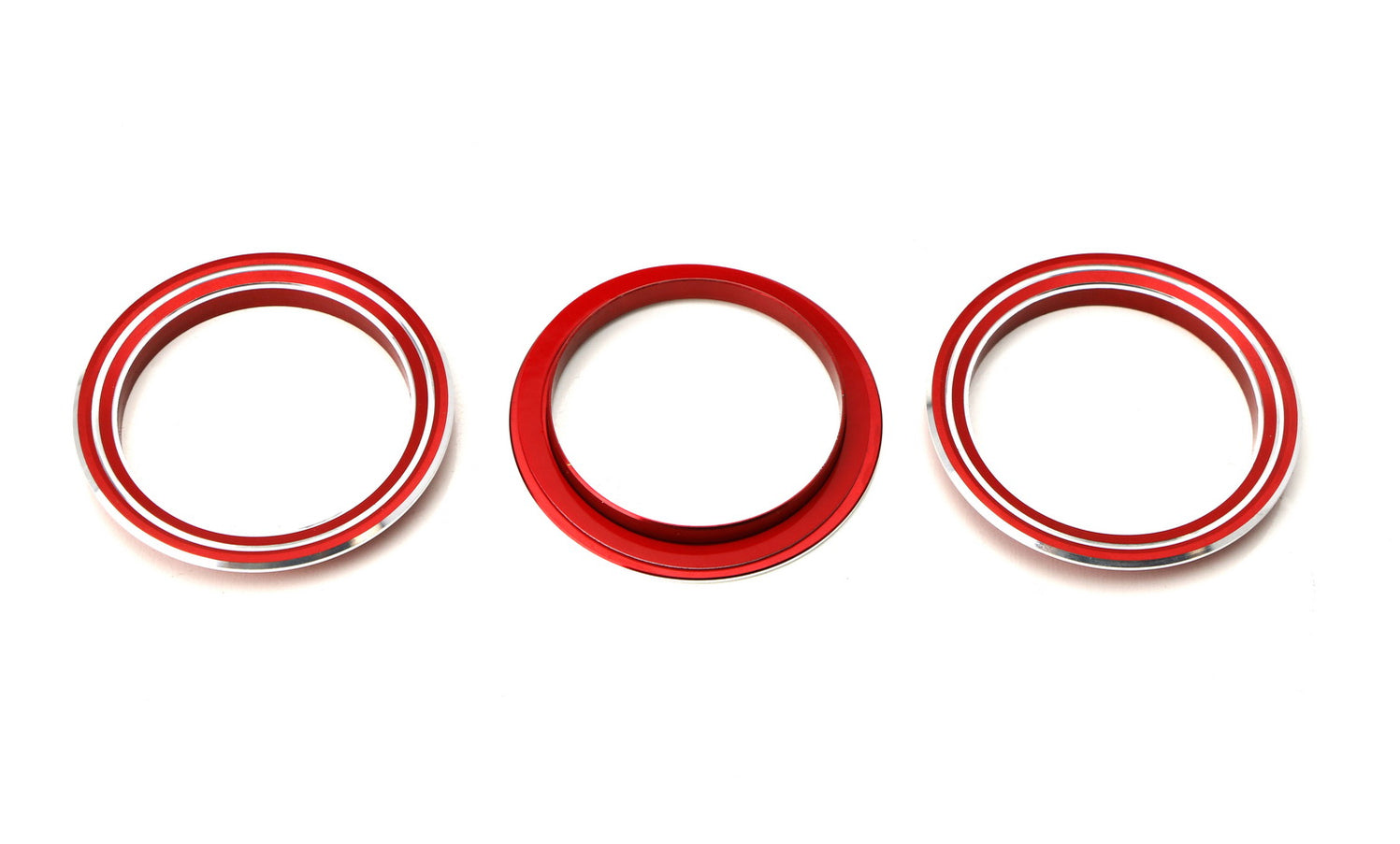 6x Auto Air Conditioner AC Covers And Radio Volume Knob Ring For 1 2 3 4 3gt Series F20 F22 F30 Red 87483967