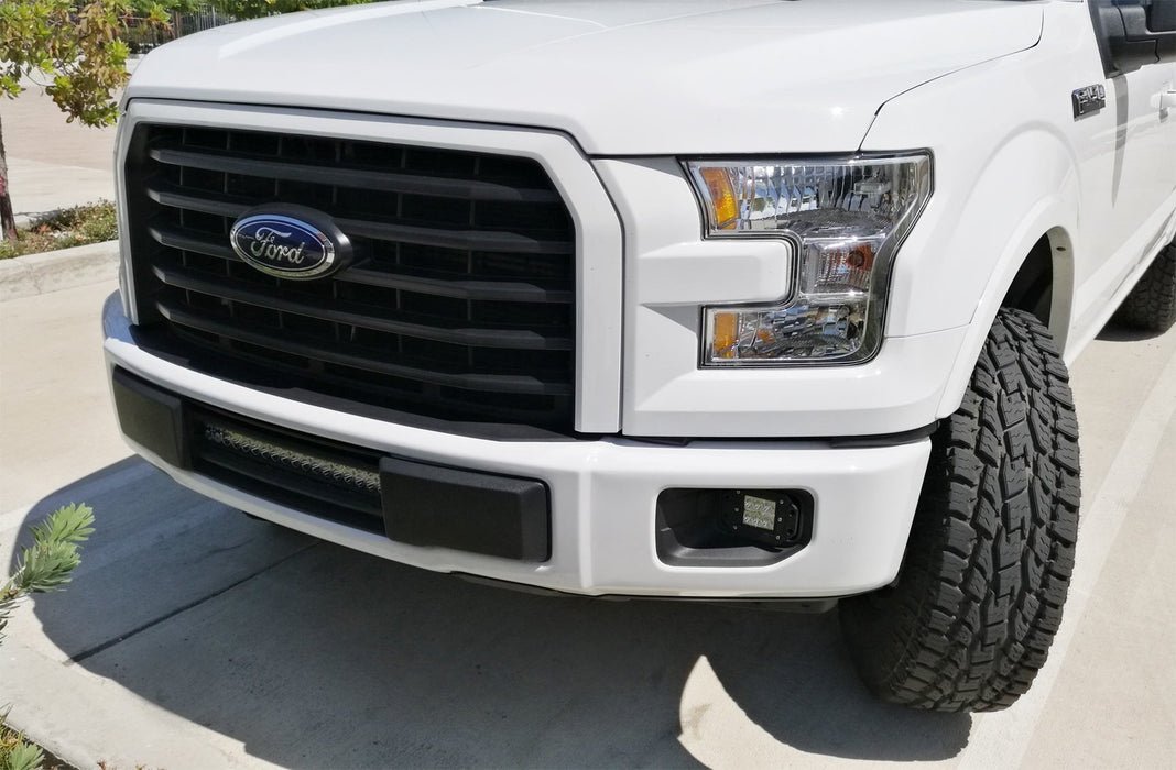 CREE LED Pods w/ Foglight Location Brackets For Ford 15-20 F150, 17-20 F250 F350 CREE LED Pods w/ Foglight Location Brackets For Ford 15-20 F150, 17-20 F250 F350