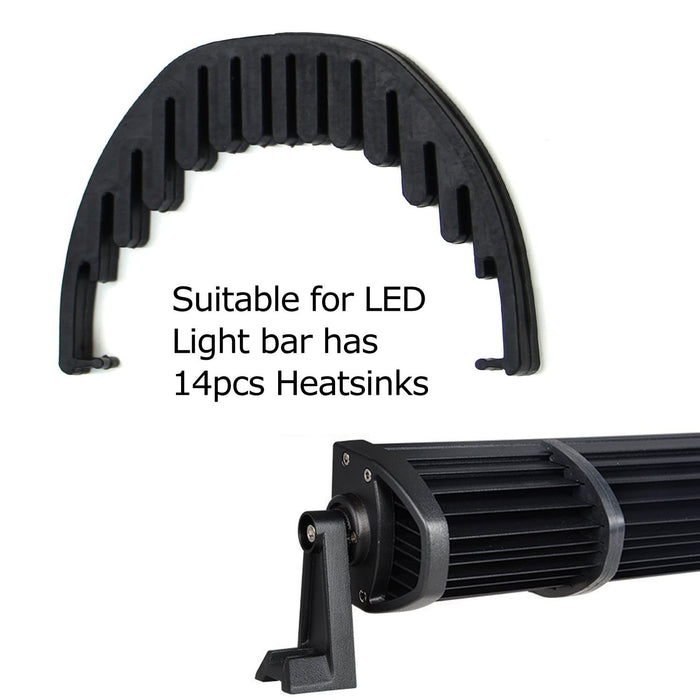 Rubber Isolators Noise Vibration Dampener Silencers For Double-Row LED Light Bar
