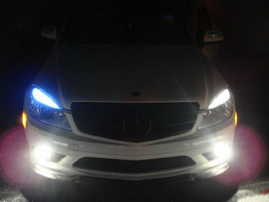 (2) Blue Error Free W5W 2825 LED Bulbs For Audi Mercedes Parking Position Lights
