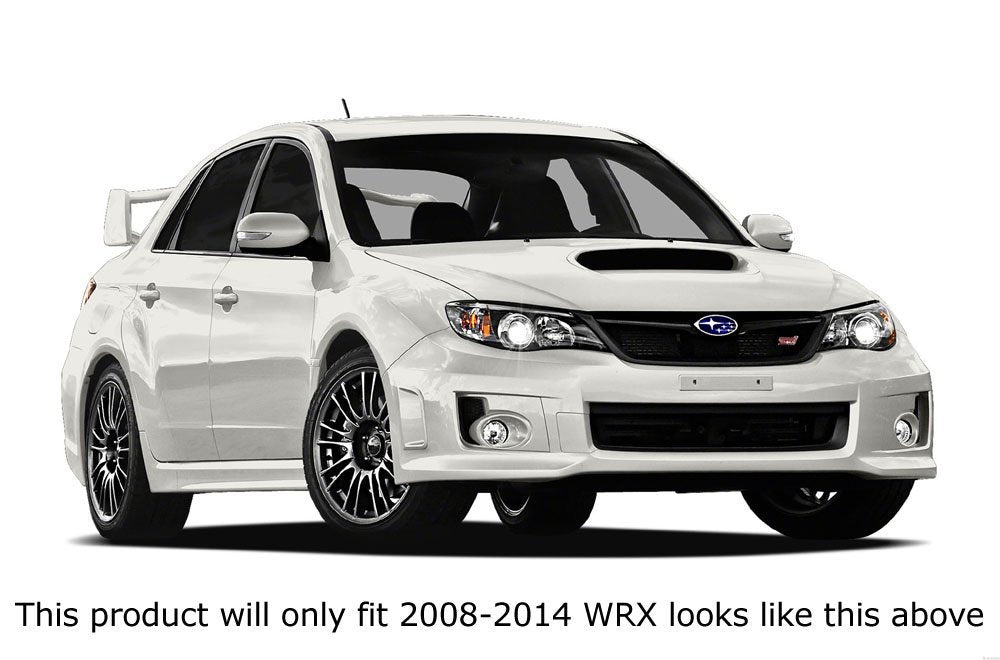 JDM Bumper Tow Hook License Plate Mounting Bracket For 2008-2014 Subaru WRX STi