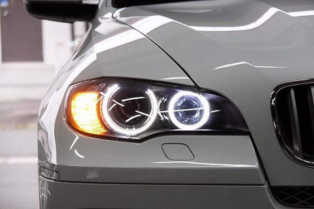 20W 7000K White BMW H8 LED Angel Eyes Ring Marker Light Bulbs For 1 3 5 X Series