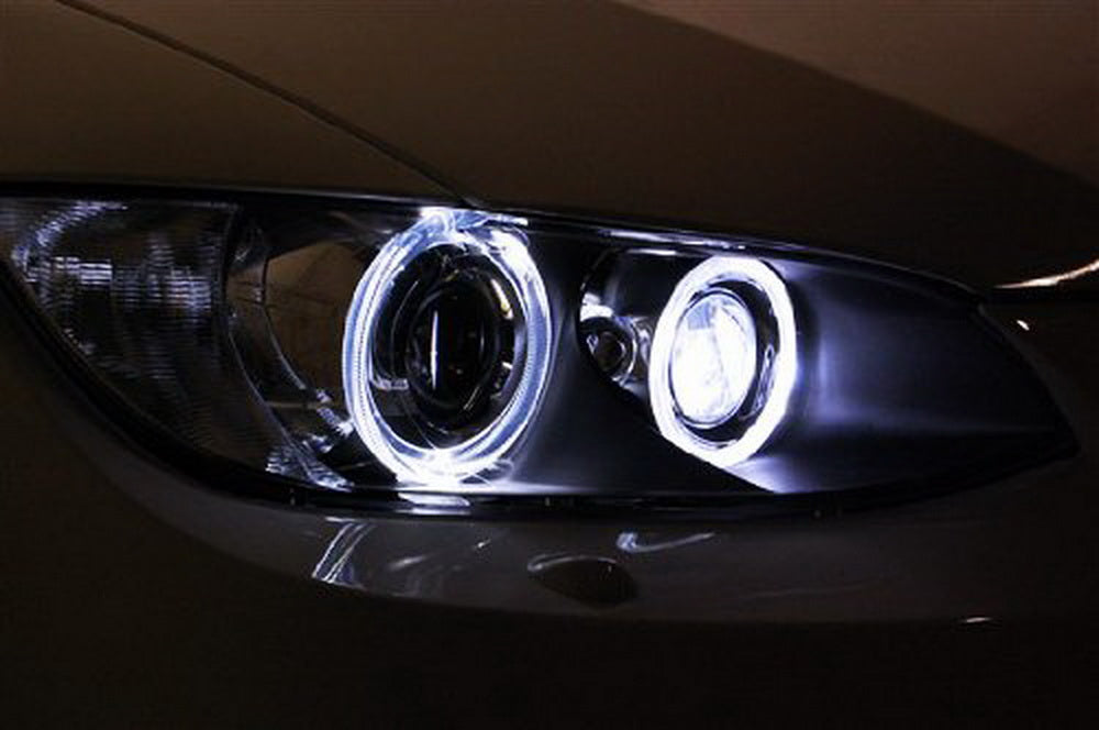 12W CREE LED Angel Eyes Ring Marker Bulbs Lights For 06-08 BMW E90 E91 3 Series