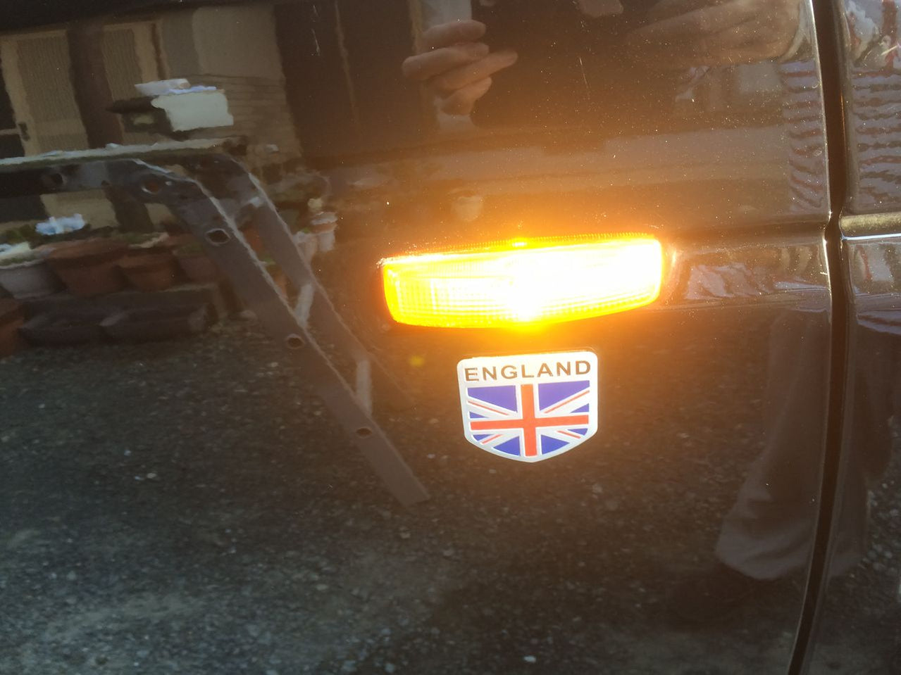 Clear Lens Amber LED Side Marker Lights For Range Rover Sport Discover ...
