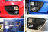Complete CREE LED Projector Fog Light Kit w/Bezel Cover For 15-17 Subaru WRX STi