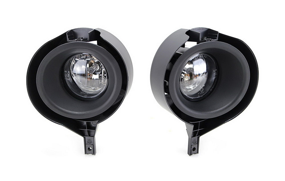 Projector Lens Fog Lights w/Bulb, Bezel Cover, Wiring For 05-20 Nissan Frontier