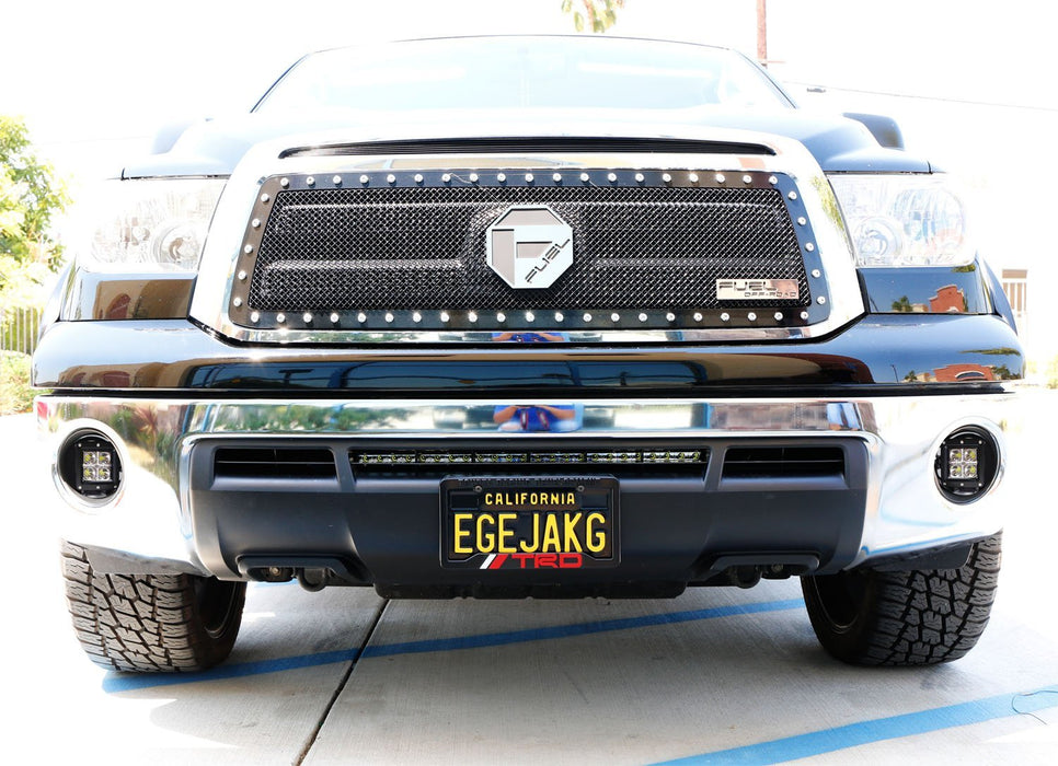 FS 40W CREE LED Pods w/ Foglights Location Bezel Covers, Wiring For 07-13 Tundra