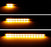 Slim-Fit White/Amber Sequential Blink Switchback LED Daytime Running Light Bar