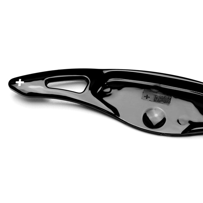 Piano Black Large Steering Wheel Paddle Shifter Kit For 2018-23 Kia Stinger K8