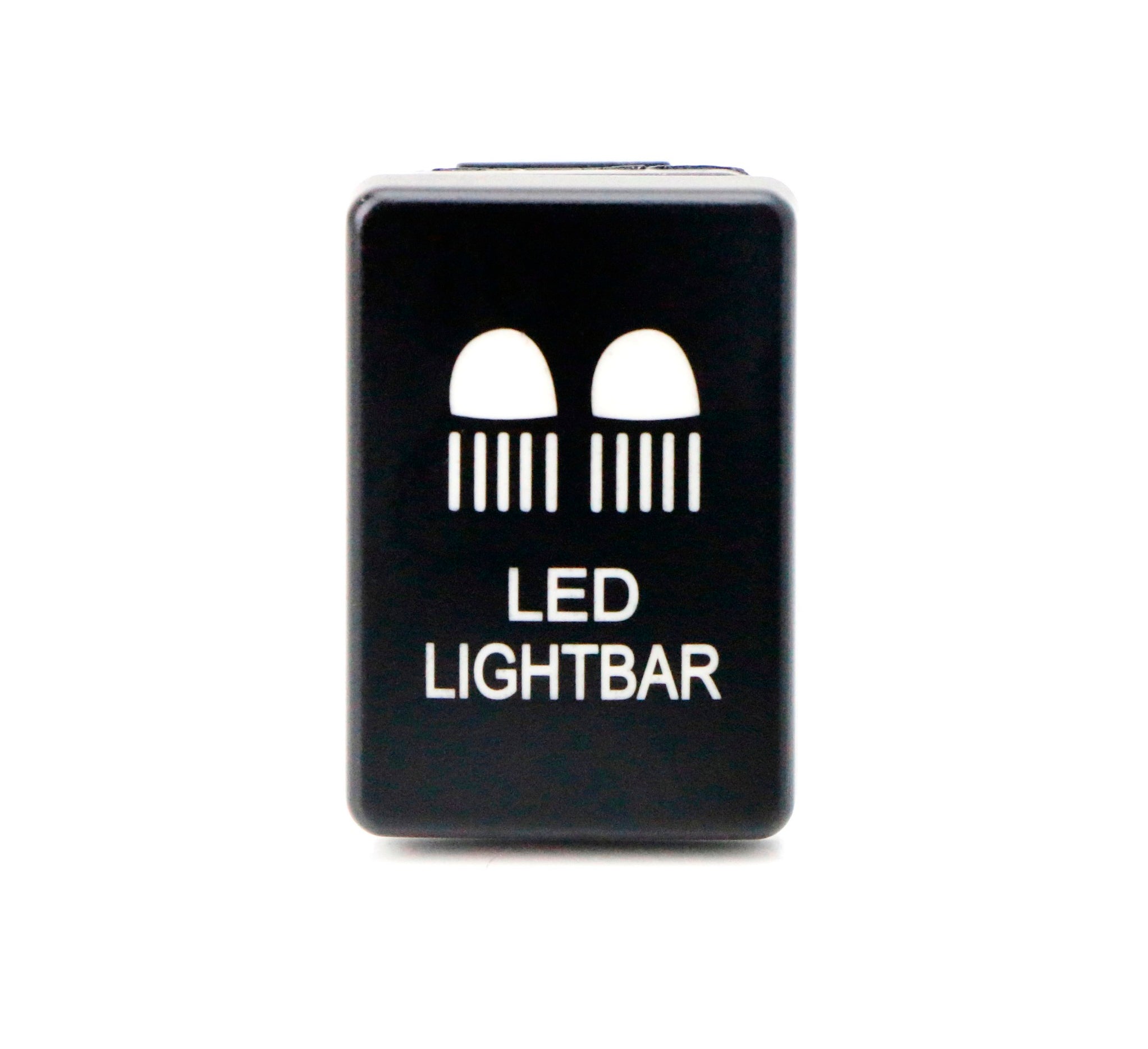 Factory Style 4-Pole 12V Push Button Switch w/ LED Light Bar Indicator ...