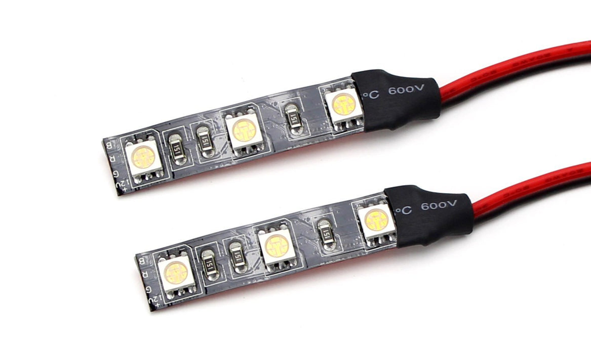 v2. Green Demon Eyes LED Modules For Car Bike Headlights Projector Ret ...